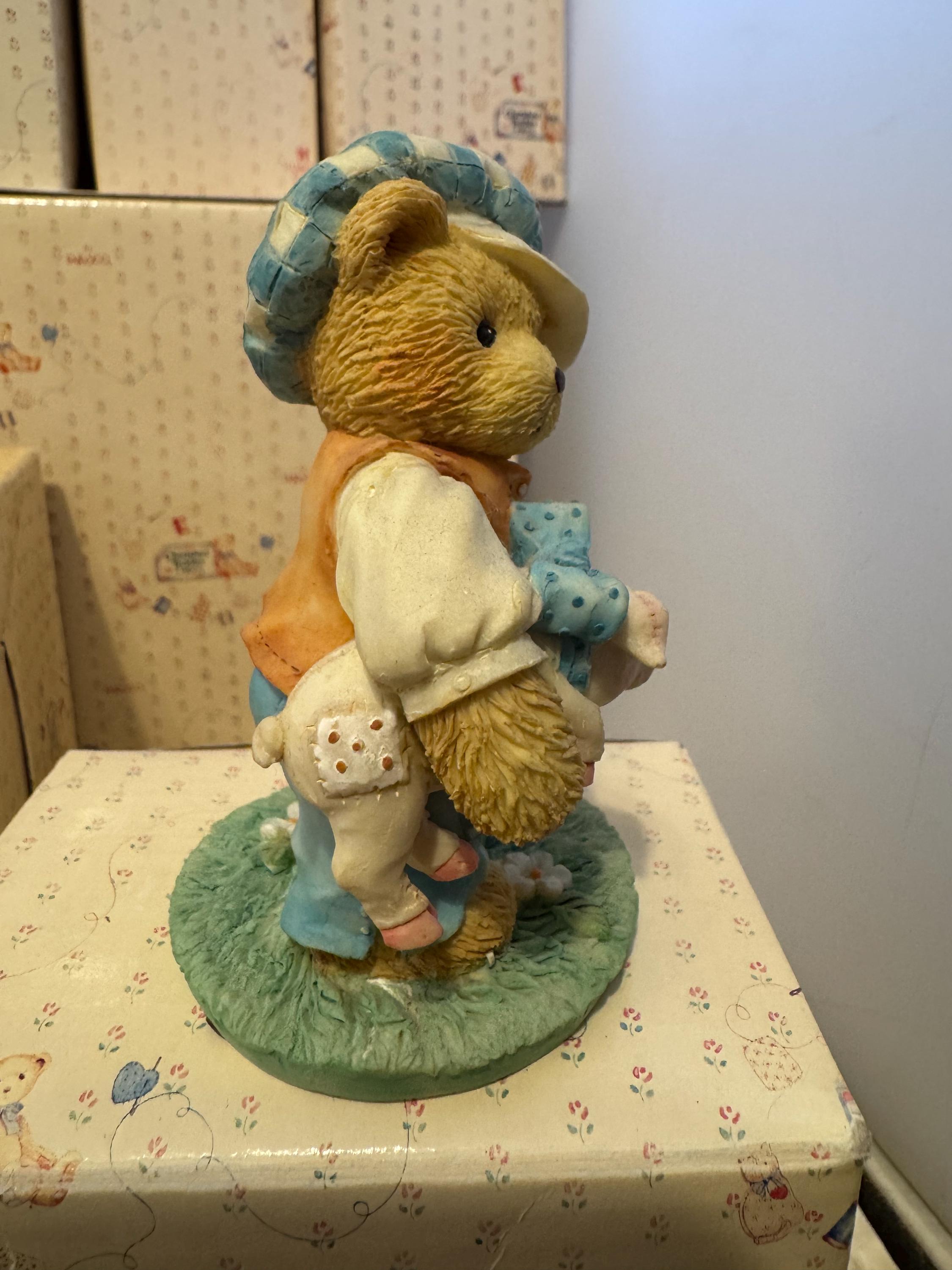 Cherished Teddies 624810 - Tom, Tom the Piper's Son Figurine