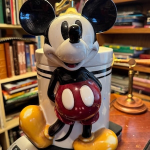 Mickey Mouse Cookie Jar Vintage - Etsy