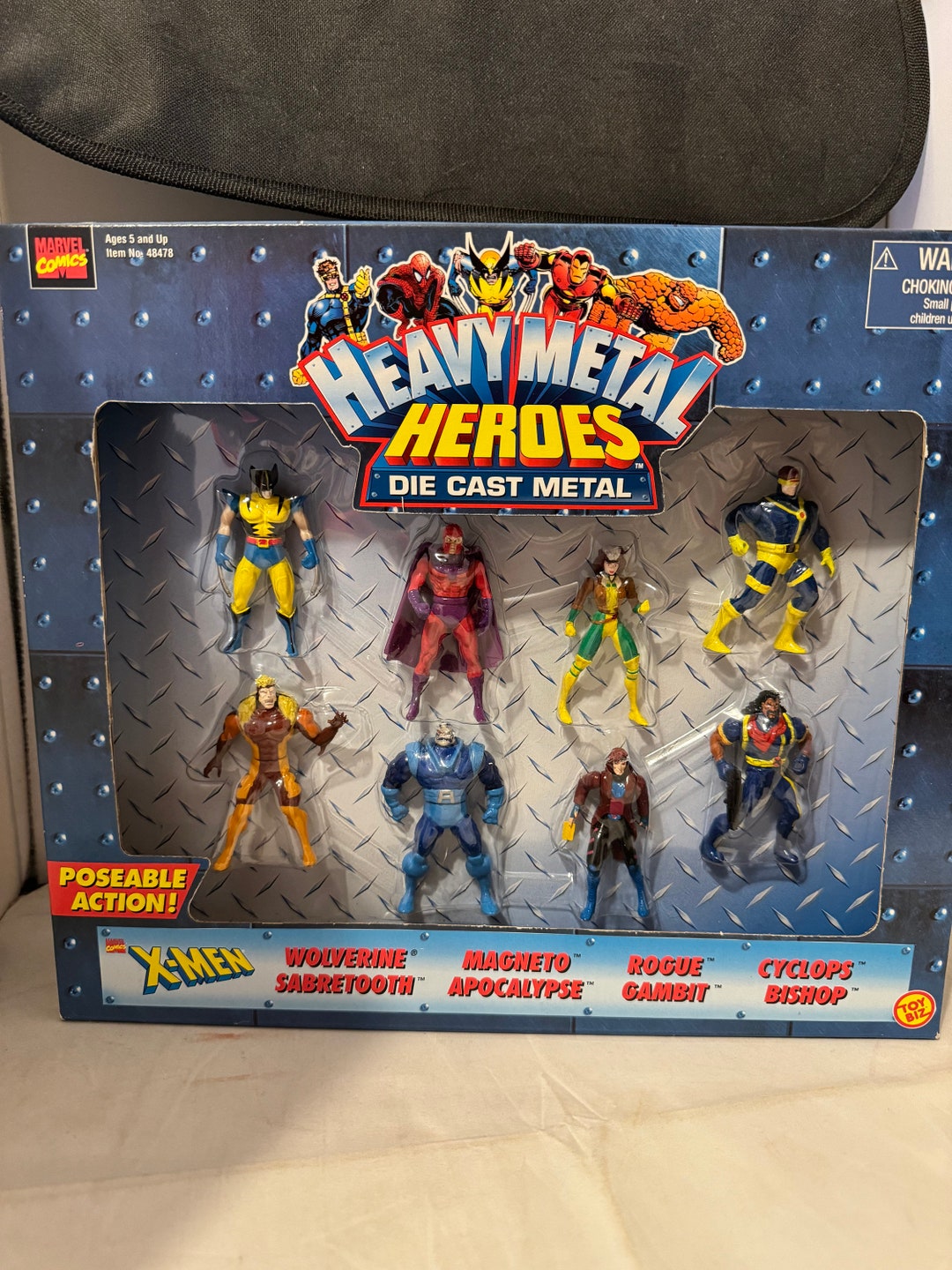 Marvel Comics - Heavy Metal Heroes - X-men - Die Cast Metal - New