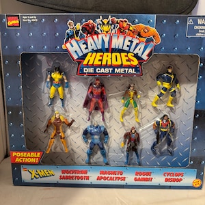 Marvel Comics - Heavy Metal Heroes - X-men - Die Cast Metal - New