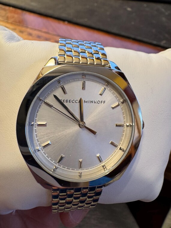 Rebecca Minkoff Amari Silver-tone Watch - Etsy