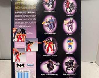 Legends of Batman - Knightquest Batman Action Figure / 1994 Kenner