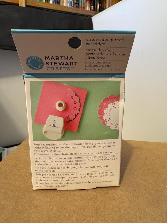 MARTHA STEWART CRAFTS サークルパンチ専用カートリッジ Martha Stewart Crafts Circle Edge Punch Cartridge - Diamond Lace