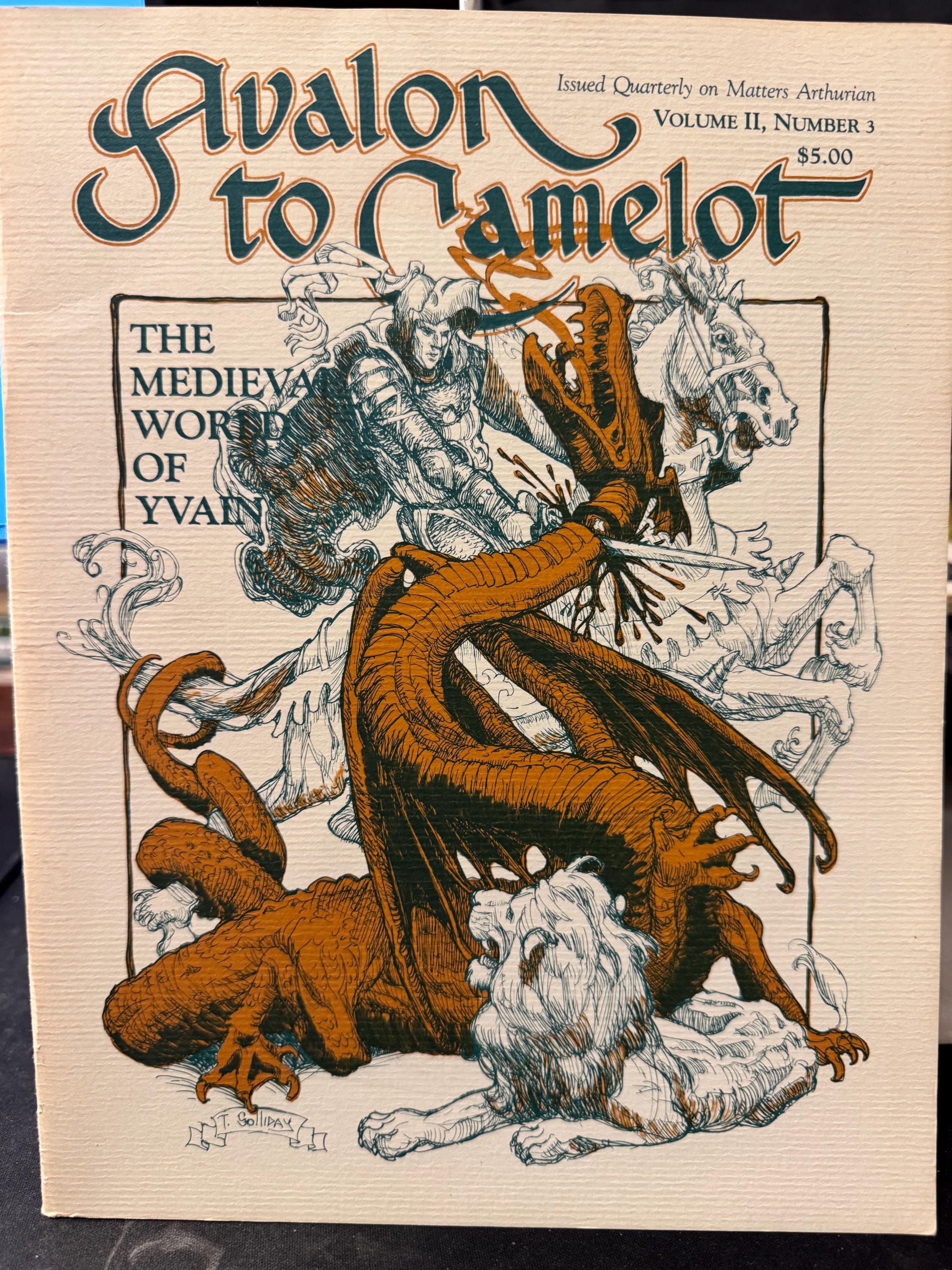 1986 Avalon to Camelot Volume II, Number 3 - 500 Years of Caxton's