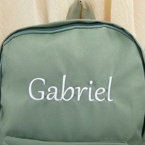 Sac à dos personnalisé pour tout-petit, sac à dos en velours côtelé personnalisé, cartable brodé personnalisé pour enfants, cartable de voyage léger
