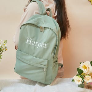 Sac à dos personnalisé brodé pour la maternelle, sac à dos pour enfant avec broderie personnalisée, cartable classique mignon pour enfant, sac garçon fille