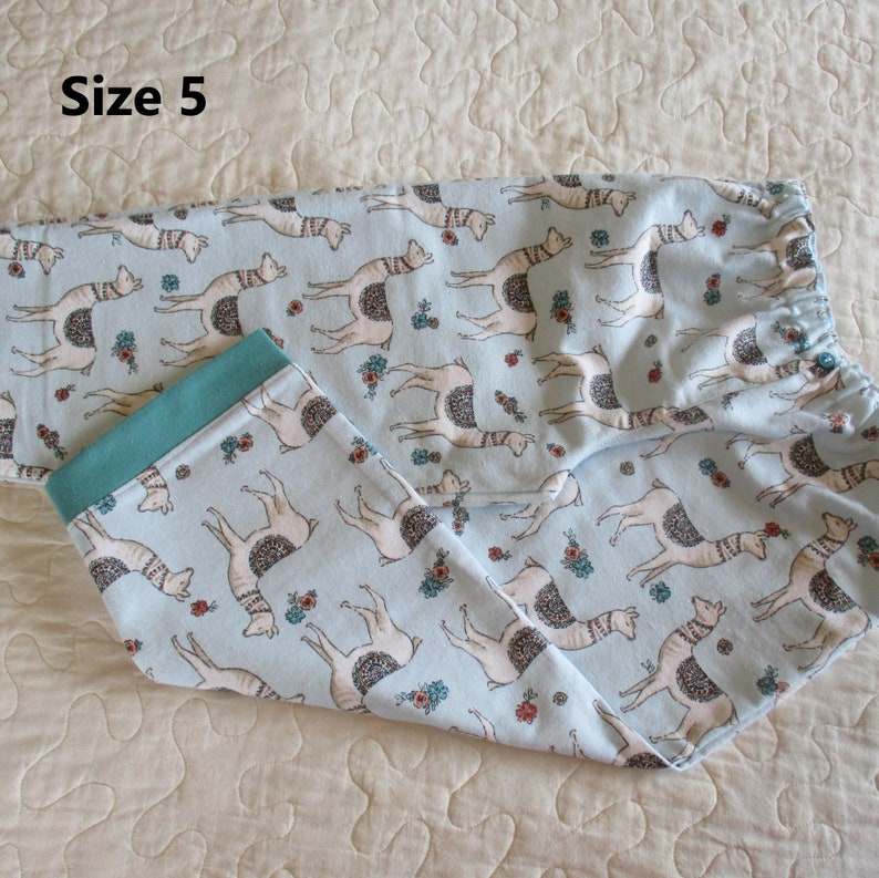 Cars Flamingo Star Hedgehog Size 5 Assorted PJ Flannel Lounge Pant--Multiple Fabric--Medallion -- Elastic Waist and Coordinating Cuff