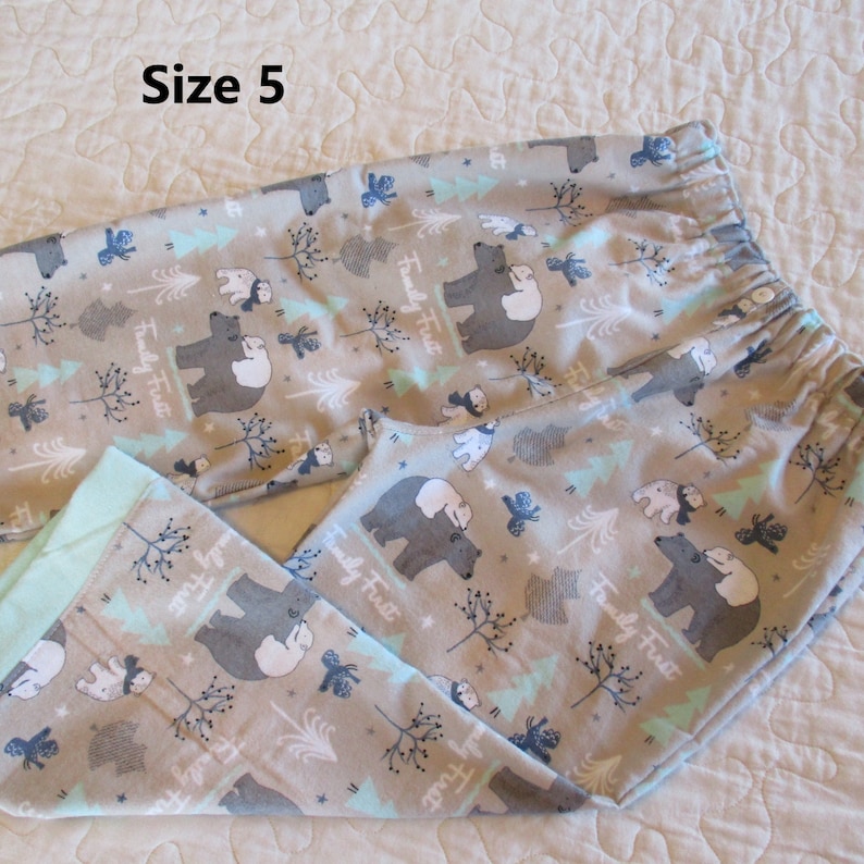 Cars Flamingo Star Hedgehog Size 5 Assorted PJ Flannel Lounge Pant--Multiple Fabric--Medallion -- Elastic Waist and Coordinating Cuff