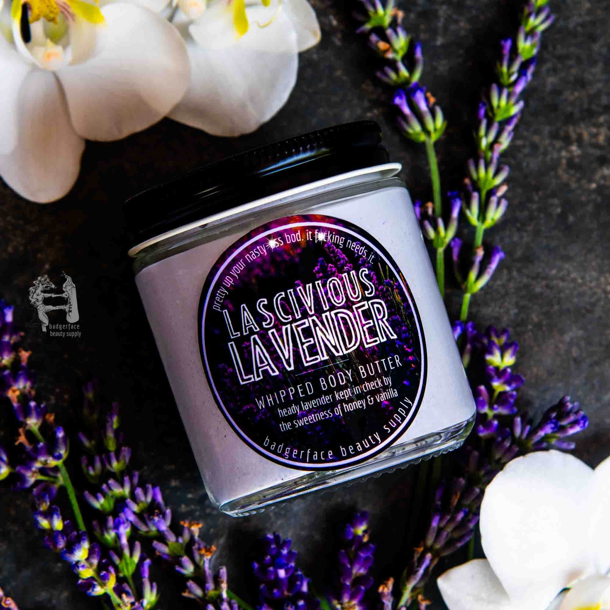 Manteca corporal de lavanda. Manteca corporal batida. Manteca corporal natural. Manteca de karité batida. Cuidado de la piel cero residuos. Regalo para ella. Regalo cero residuos.