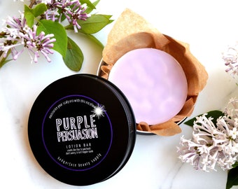 Lilac Lotion Bar. Badgerface Beauty Supply. Lilac Gift. Lilac Lotion. Lilac Body Butter Bar. Solid Lotion Bar. Body Butter Bar.