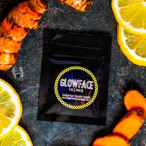 Turmeric Face Mask. Turmeric and Honey Mask. Clay Facial Mask. Brightening Mask. Turmeric Skincare. Vitamin C Skincare. Turmeric Face Care.