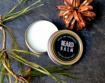 Father's Day Gift. Cedarwood Beard Balm. Personal Care for Men. .5 oz / 15 mL.