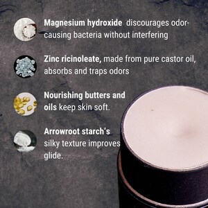 Magnesium Deodorant. Natural, Baking Soda Free, Aluminum Free, Sensitive Skin & Cruelty Free Deodorant Stick. Zero Waste Personal Care. image 6