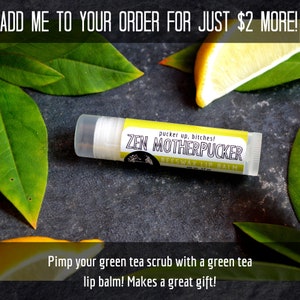 Mechanic Gifts. Hand Scrub for Men. Mechanic Boyfriend Gift. Father's Day Gift. + Green tea lip balm