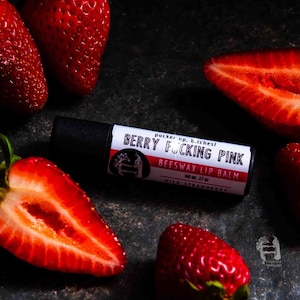 Strawberry Tinted Lip Balm: Eco Friendly Zero Waste Beauty