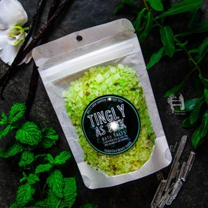 Peppermint Bath Salts. Cleansing Bath Salts. Detox Bath Salts. Epsom Salt Bath. Foot Soak. Relaxing Bath Soak. Zero Waste Bath Salt.