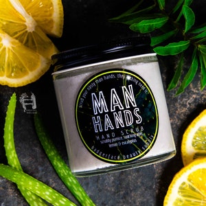 Mechanic Hand Scrub for Men: Pumice, Aloe, and Sea Salt