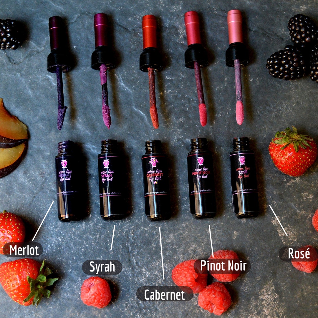 Natural Wine Lip Stain. Wine Lip Tint. Natural Makeup. Bachelorette