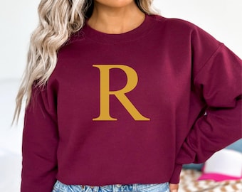 Custom Christmas Sweater, Magical Gifts, weasley sweater, personalized sweater,wizard christmas sweater, monogram weasley sweater,potterhead