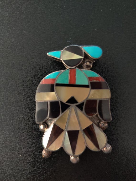 Indigenous Thunderbird Brooch - image 3