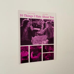 10 Things I Hate About You Digital Poster
