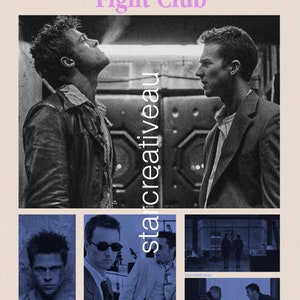 Fight Club Digital Poster