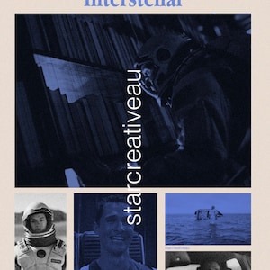 Interstellar Digital Poster