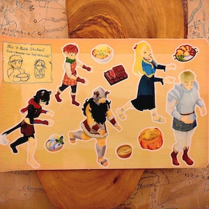 Dungeon Meshi Sticker Sheet