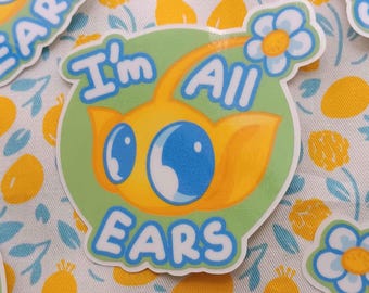 I'm All Ears Pikmin Sticker