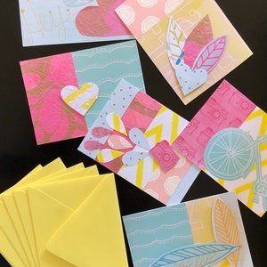 Lot de 6 cartes de voeux - Hello Fun