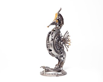 ☆期間限定値引き☆ ガラス製のタツノオトシゴ金箔入り ☆期間限定