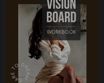 22 Page Downloadable Printable Vision Board Workbook