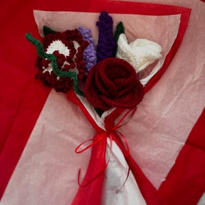 Crochet Flower Bouquet