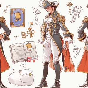 OC Adoptable 165: Pirate Themed  (4 images)