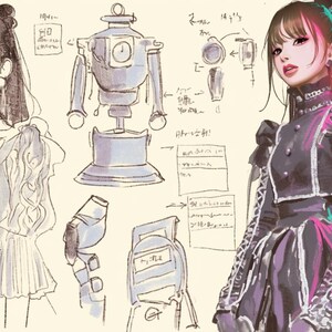OC Adoptable 124: Gothic Themed  (4 images)