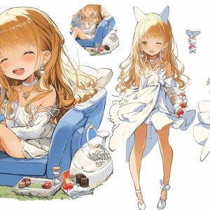 OC Adoptable 323: Kawaii Themed  (4 images)