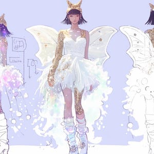 OC Adoptable 160: Fashion Themed  (4 images)
