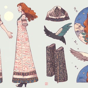 OC Adoptable 363: Fairy Themed  (4 images)