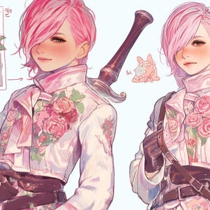 OC Adoptable 332: Fantasy Themed  (4 images)