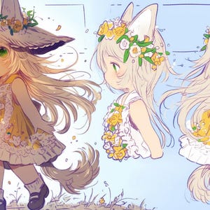OC Adoptable 408: Kawaii Themed