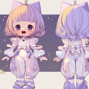 OC Adoptable 383: Kwaii Themed
