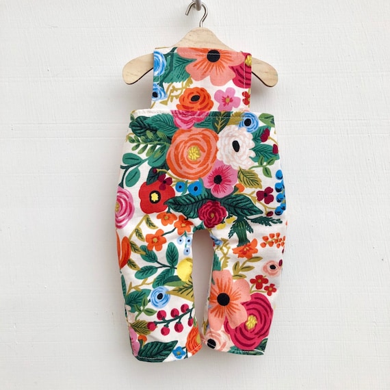 Garden Party Doll Overalls