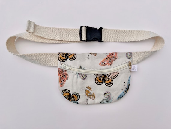 Treasure Pouch in Metallic Butterflies