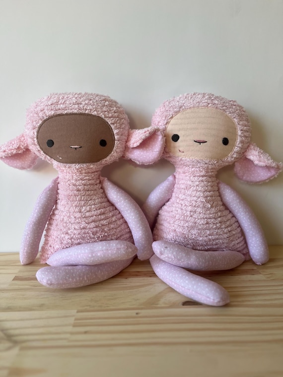 Pretty Pink Lovey Lamb