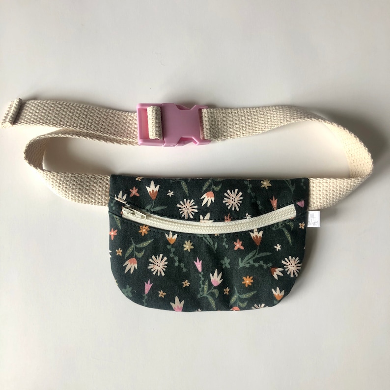 Treasure Pouch in Green Floral