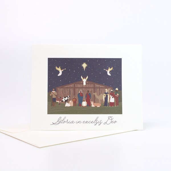 Christmas Cards Catholic Etsy
