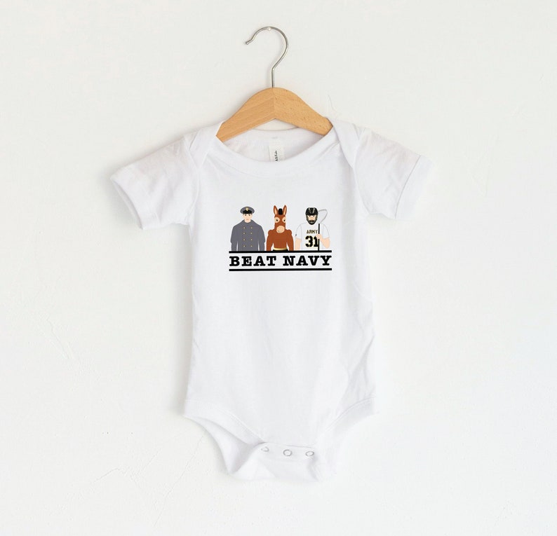 Army Lacrosse Tee, Beat Navy Lacrosse Tshirt, West Point Spiritwear, Womens West Point Tee, Baby West Point Bodysuit, Army Lacrosse T-shirt image 3