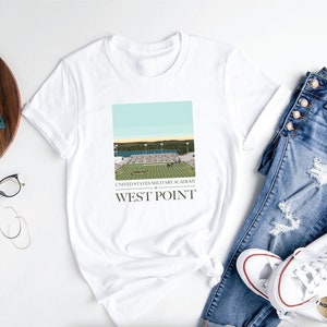 Michie Stadium Tshirt, United States Military Academy at West Point Football Shirt, USMA West Point Football Tee, Go Army Football Shirt