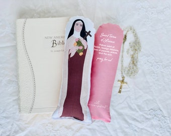 Plush Saint Therese of Lisieux Prayer Doll