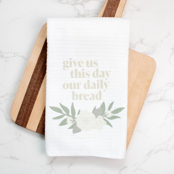 Bread Tea Towel Etsy